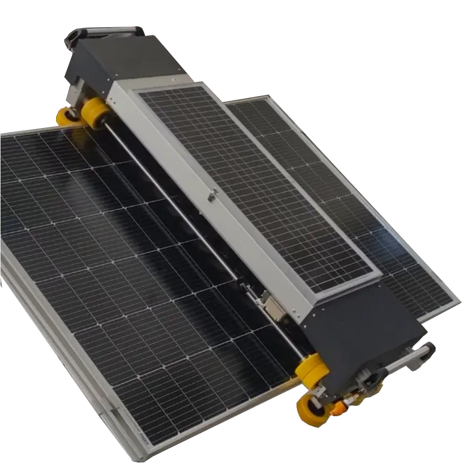 MULTIFIT MR-G2-990 Fully Automatic Solar Panel Cleaning Robot Solar PV Cleaning Machine DC Power Supply for Solar Panel Cleaning PRIME RJ SOLAR PH