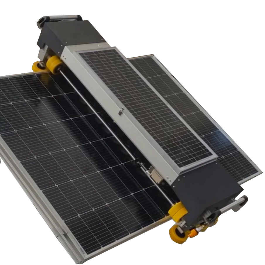 MULTIFIT MR-G2-990 Fully Automatic Solar Panel Cleaning Robot Solar PV Cleaning Machine DC Power Supply for Solar Panel Cleaning