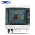 Solar Photovoltaic PV Combiner Box With Lightning Protection 1 Input 1 Out DC 600V Fuse MCB SPD Waterproof Box IP65 8ways