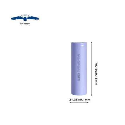 Lishen 21700 4000mAh 10C High Rate Battery Cell Cylindrical Round Battery UN38.3 IEC62133 4500mAh