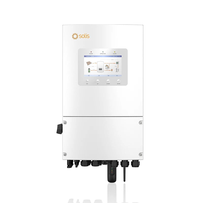 Solis Low Voltage S6 S6-EH1P(3-8)K-L-PLUS 3-8kW Single Phase Solar Hybrid Inverter 96.2% Efficiency 500V Input