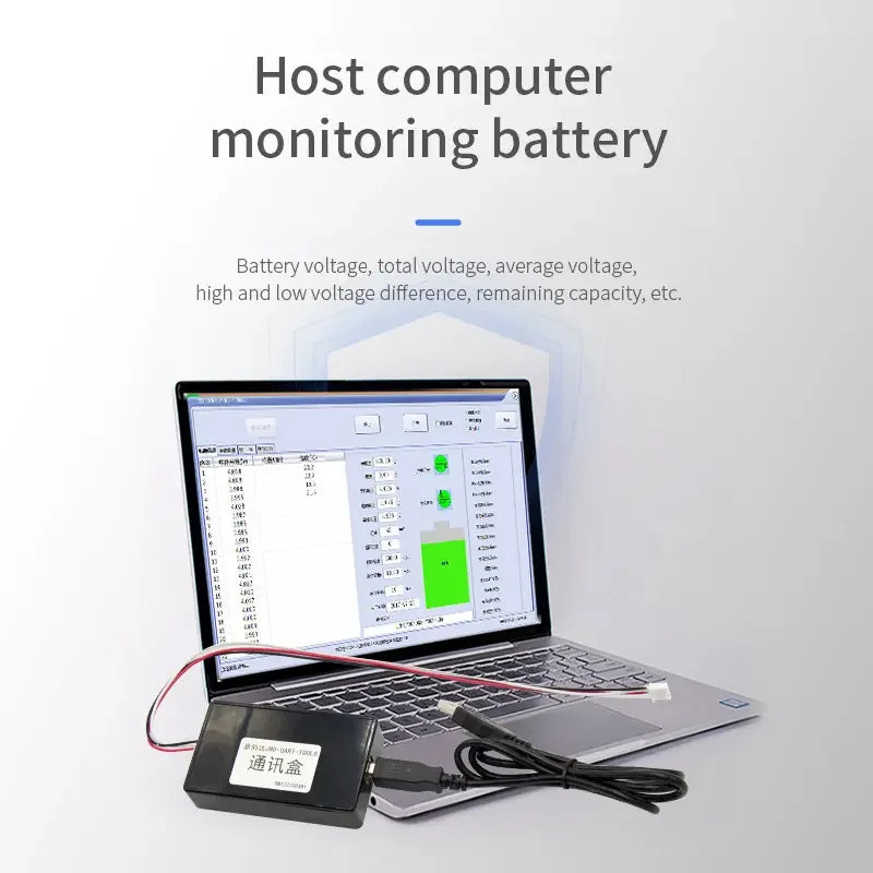 JBD 36V/48V/60V lithium BMS 10S-17S Battery Management System 20A/40A/50A/60A/80A/120A lifepo4 bms 16s 100a