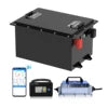 BYD CATL 105AH 12S1P 38.4V Lithium LiFePO4 Battery Pack 36V 100AH Golf Cart Battery Built in BT APP Monitor High Power 200A BMS