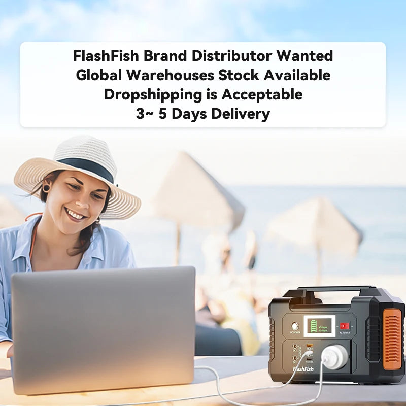 US Warehouse Free Shipping 200 Watts 110V 220V Solar Charger Portable Power Station for Home Appliances PRIME RJ SOLAR PH