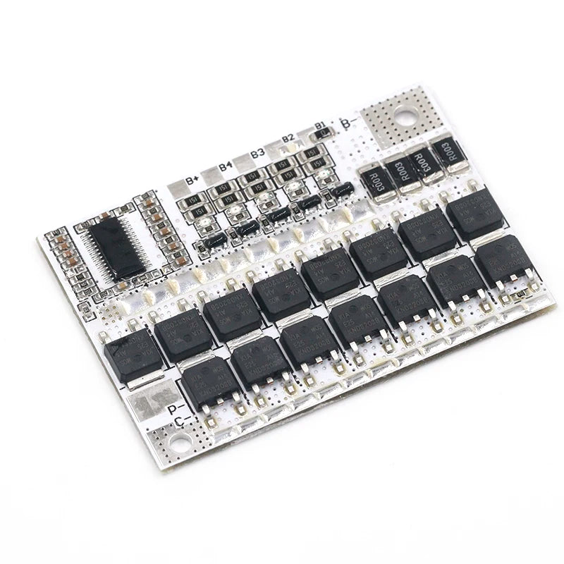 12V 16.8V 21V 100A Li-Ion Li-Polymer Battery Protection Circuit Board 3s/4s/5s BMS LMO Ternary Charging Module for Multi-Cell