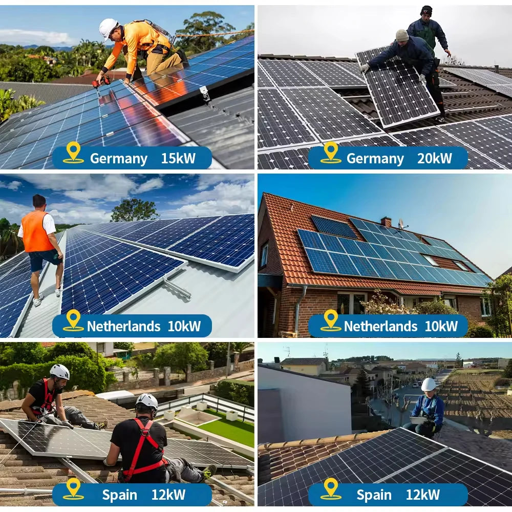 OEM FJ-SS-10kW-30kWh Complete Off-Grid 15kW Solar System 10kW Home Automatic Hybrid Solar Battery Storage Panel Cleaning CE RoHS TUV IEC SASO UL 10-Year Warranty
