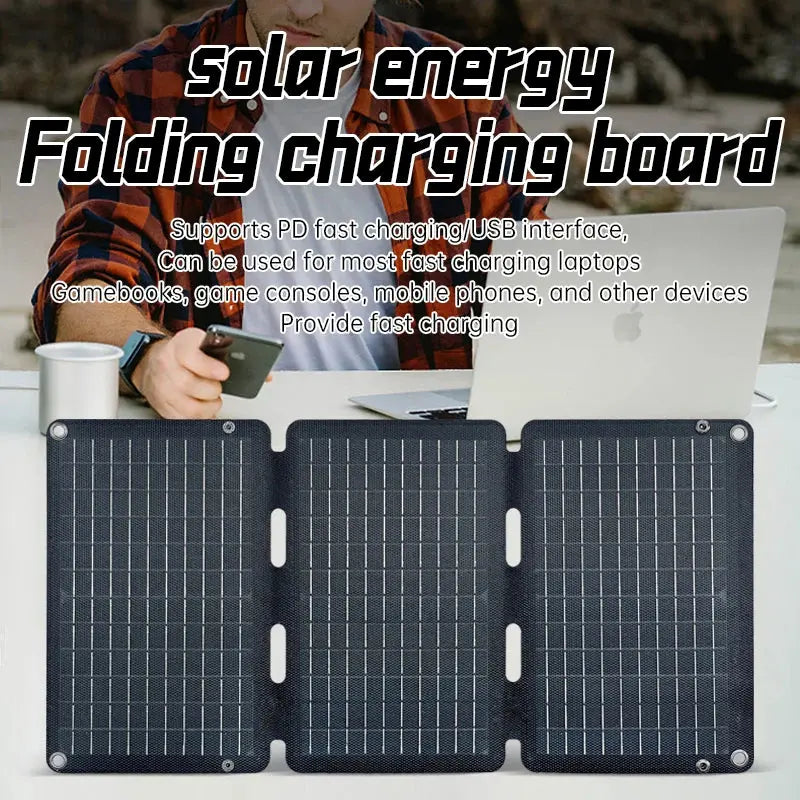 Mono Foldable Solar Panel Charger 30W 60W 100W Folding Solar Module for Mobile Phone/Camping/Outdoor PRIME RJ SOLAR PH