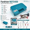 Fardriver ND72450 72V DC IP54 Protection 200A 5000W Intelligent Programmable Sine Wave Controller for Electric Motorcycles PRIME RJ SOLAR PH