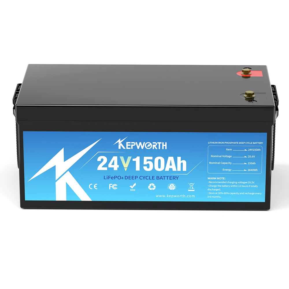 US Stock Free Shipping Kepworth 24v 60Ah 100ah 150Ah 200Ah Lithium Battery 24v 300ah Lithium Batteries Lifepo4 24v