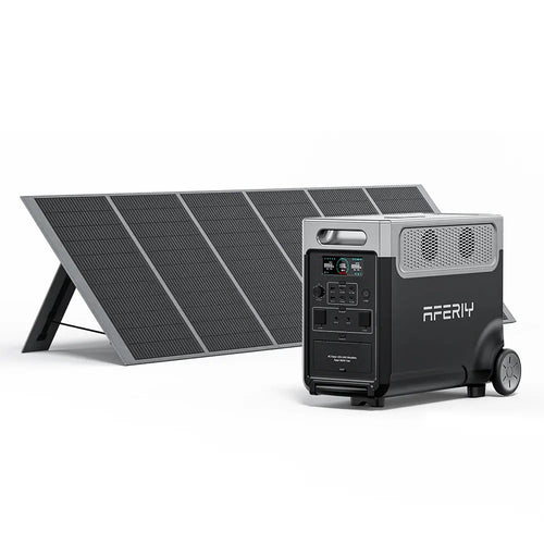 Aferiy Brand EU UK in Stock Power Station Lifepo4 Battery with 400w Solar Panel Portable Power Supply Portable Backup PRIME RJ SOLAR PH