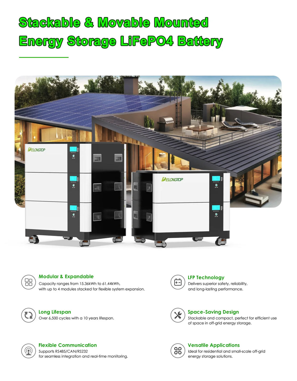 DDP EU BYD All in One Solar 12Kw Inverter and Lithium Battery System 15Kwh 20kwh 30Kwh 50Kwh 60Kwh 51.2V Battery Energy Storage PRIME RJ SOLAR PH