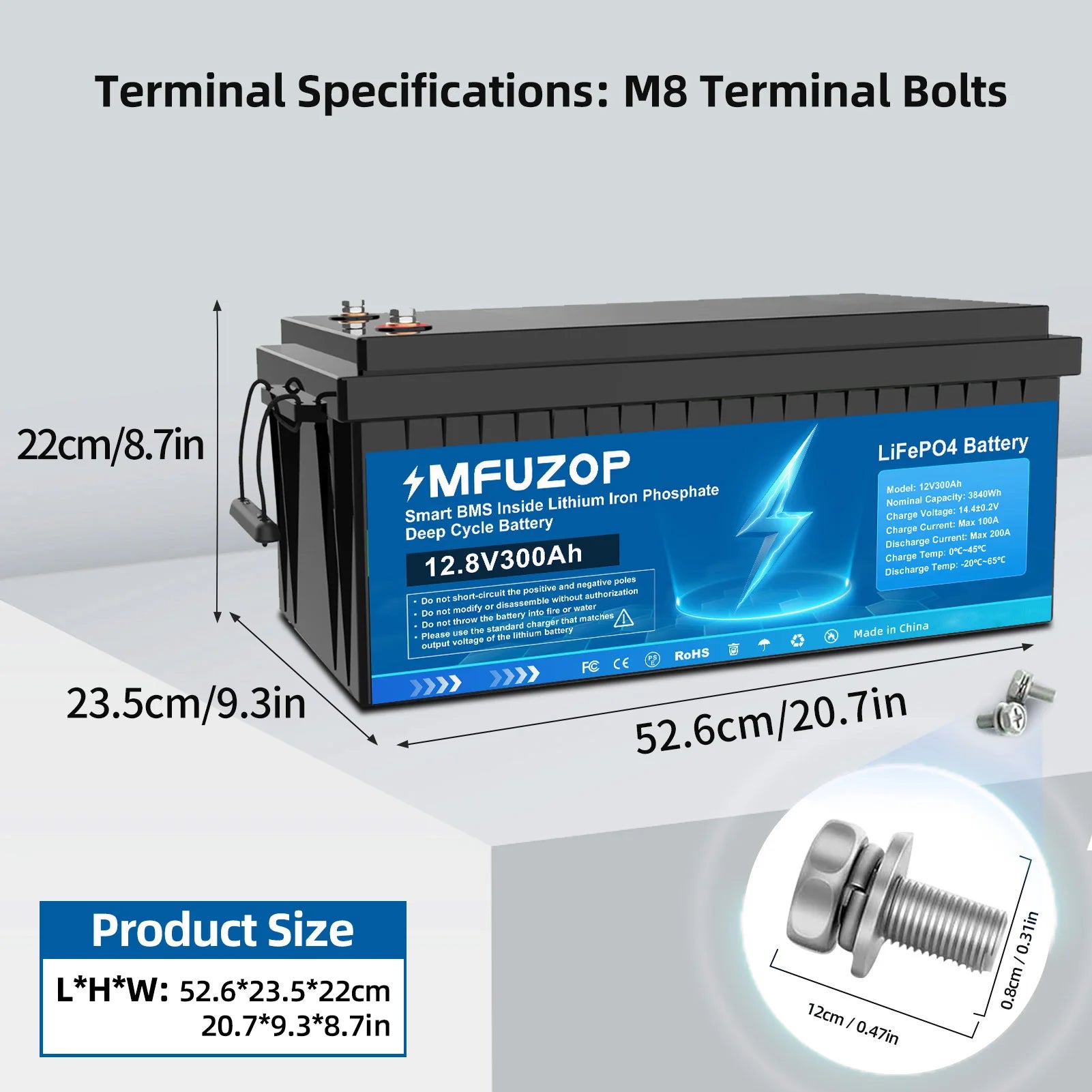 Discounted Lifepo4 12v 12.8v 200ah 280ah 300ah Battery Lithium Ion Phosphate Battery for Solar System PRIME RJ SOLAR PH