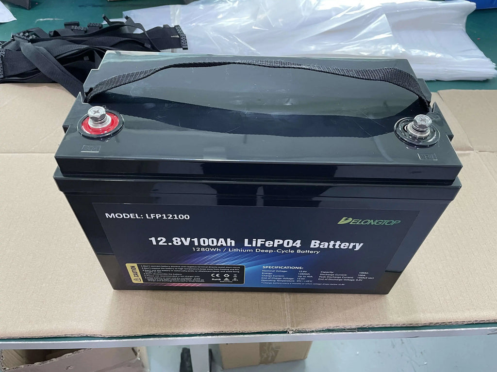12v Lithium Ion Battery 100ah Portable Rechargeable Power Station Camper Battery Plug and Play PRIME RJ SOLAR PH