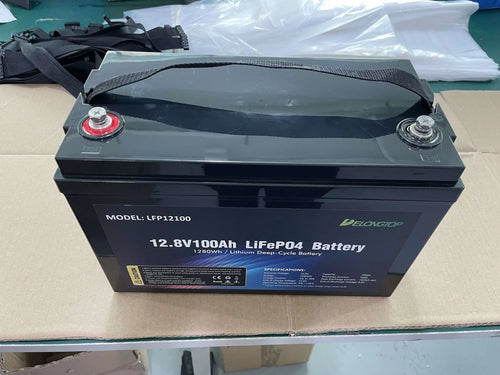 12v Lithium Ion Battery 100ah Portable Rechargeable Power Station Camper Battery Plug and Play