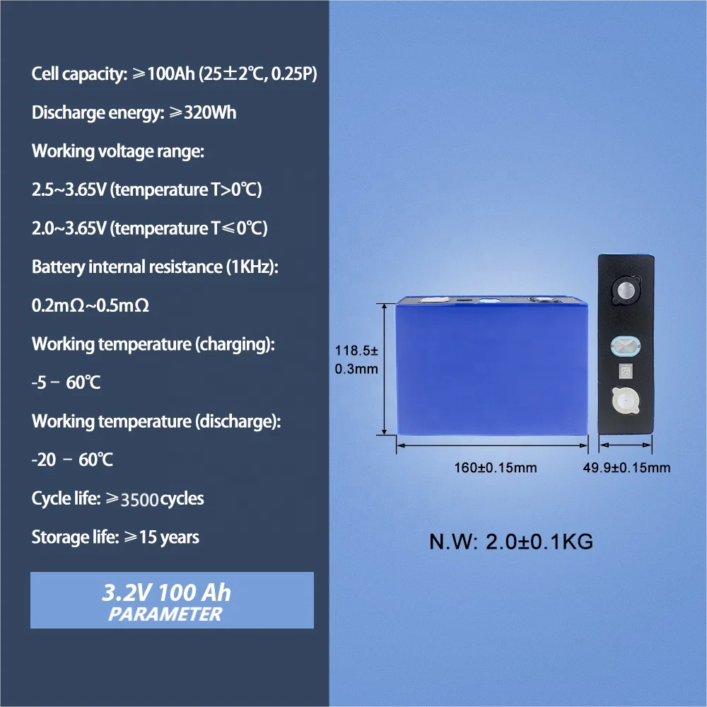 Grade a L160F100B CALB 3.2V 100ah LiFePo4 100ah Battery for EV Rechargeable 3.2V Lifepo4 100ah Battery Golf Cart