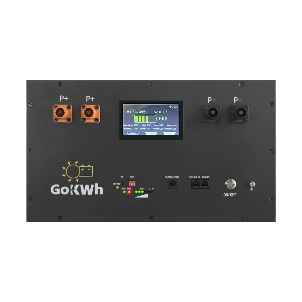 GoKWh 48V 320Ah Kit 51.2V 15Kwh Lifepo4 100Ah Pack BMS Inverter Grid Solar Home Energy Storage System 300Ah 280Ah PCBA PCBAs