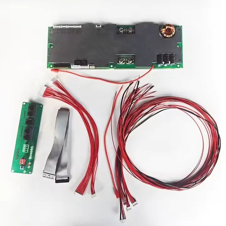 EU PL Stock Grade LF280K 48V 280AH/300AH DIY 15kWh Solar Energy Storage JK PB2A16S20P 200A BMS LiFePO4 Metal 16S Battery Box LCD