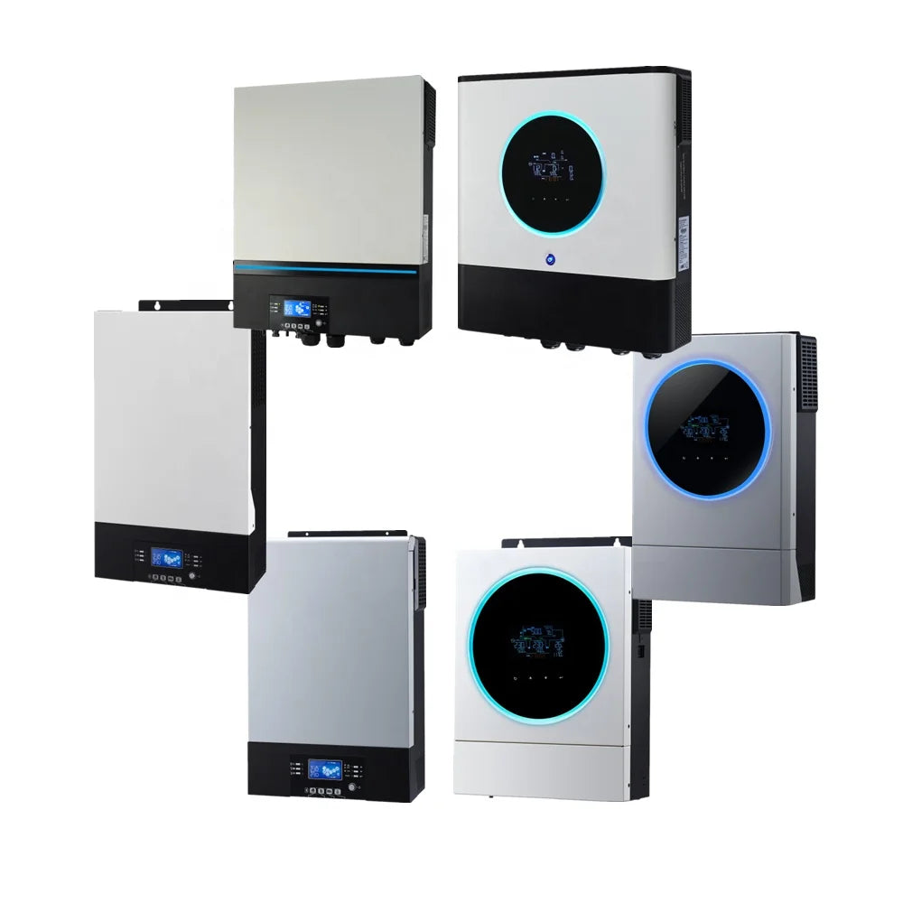 Axpert King II 6KW 48v Off-Grid Inverter Zero (0ms) Transfer Time for Servers and ATMS Be Parallel with Wifi Power Inverter