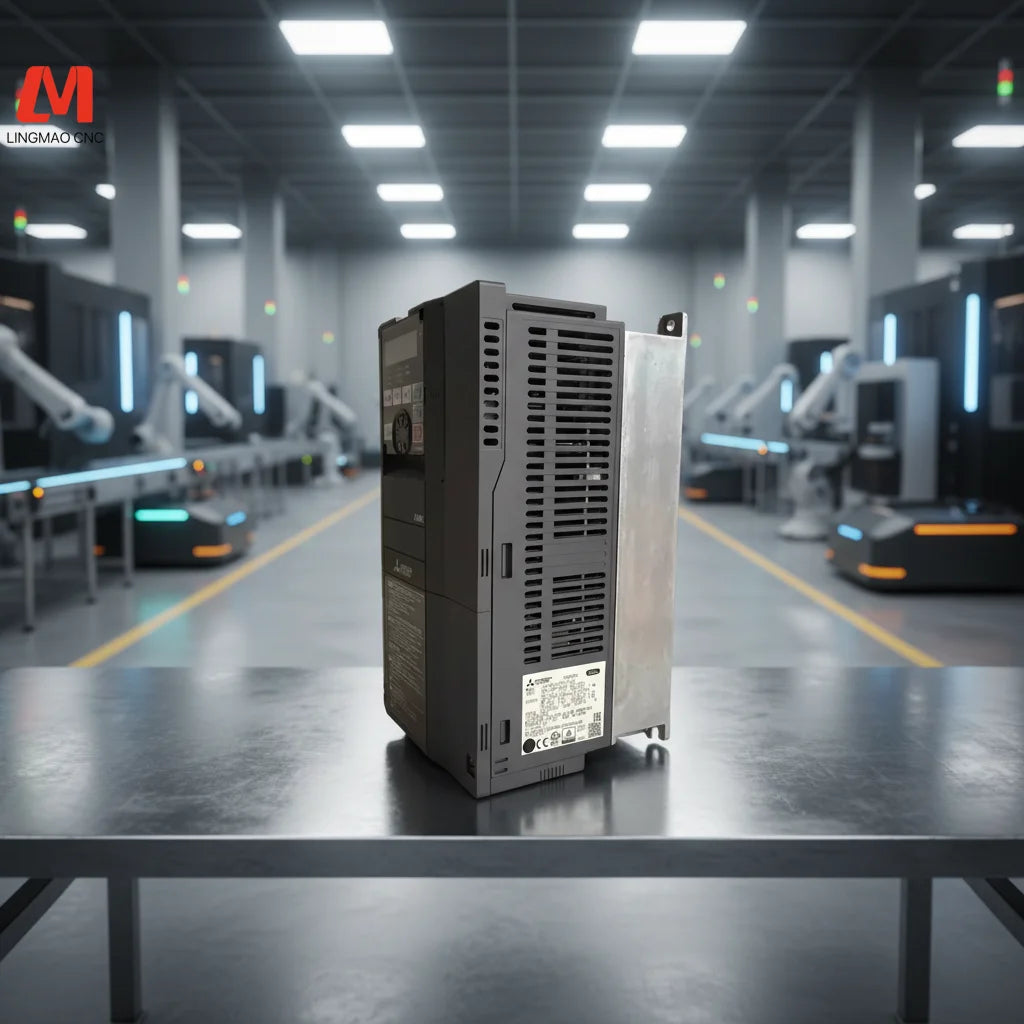 100% New Mitsubishi Frequency Converter FR-E820-3.7K Automation Inverter Plastic Industrial Equipment