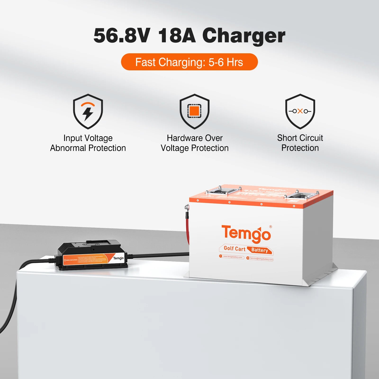 TEMGO Lifepo4 Golf Car Battery Lithium Battery 100ah 48v 72v 36v for Electric Vehicle PRIME RJ SOLAR PH