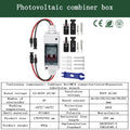 DC500V Photovoltaic DC Circuit Breaker Switch Outdoor Waterproof IP65 1 in 1 Out Solar Bus Photovoltaic DC Circuit Breaker