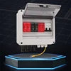XIONGISOLAR Outdoor Waterproof IP65 DC Combiner Box for Solar Panel 2 Strings 2 1 600V 63A Circuit Breaker Surge Lightning PRIME RJ SOLAR PH