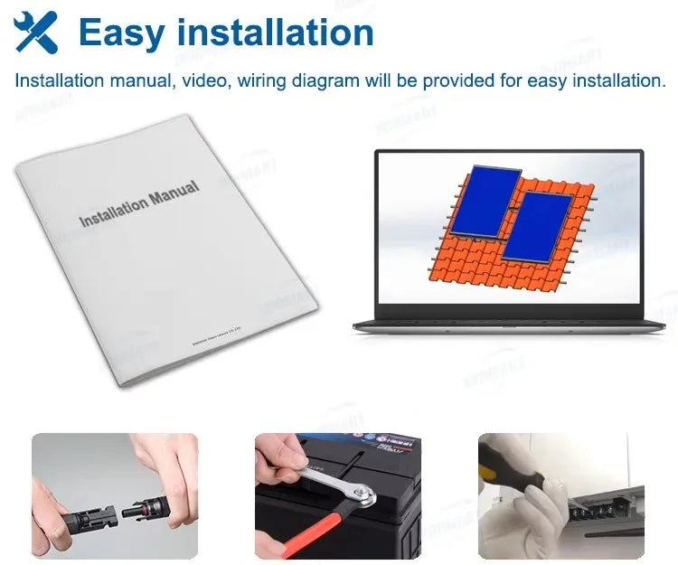 10kw  off Grid Solar System  11000w Solar Inverter with 10kwh Lifepo4 Battery Renewable Energy PRIME RJ SOLAR PH