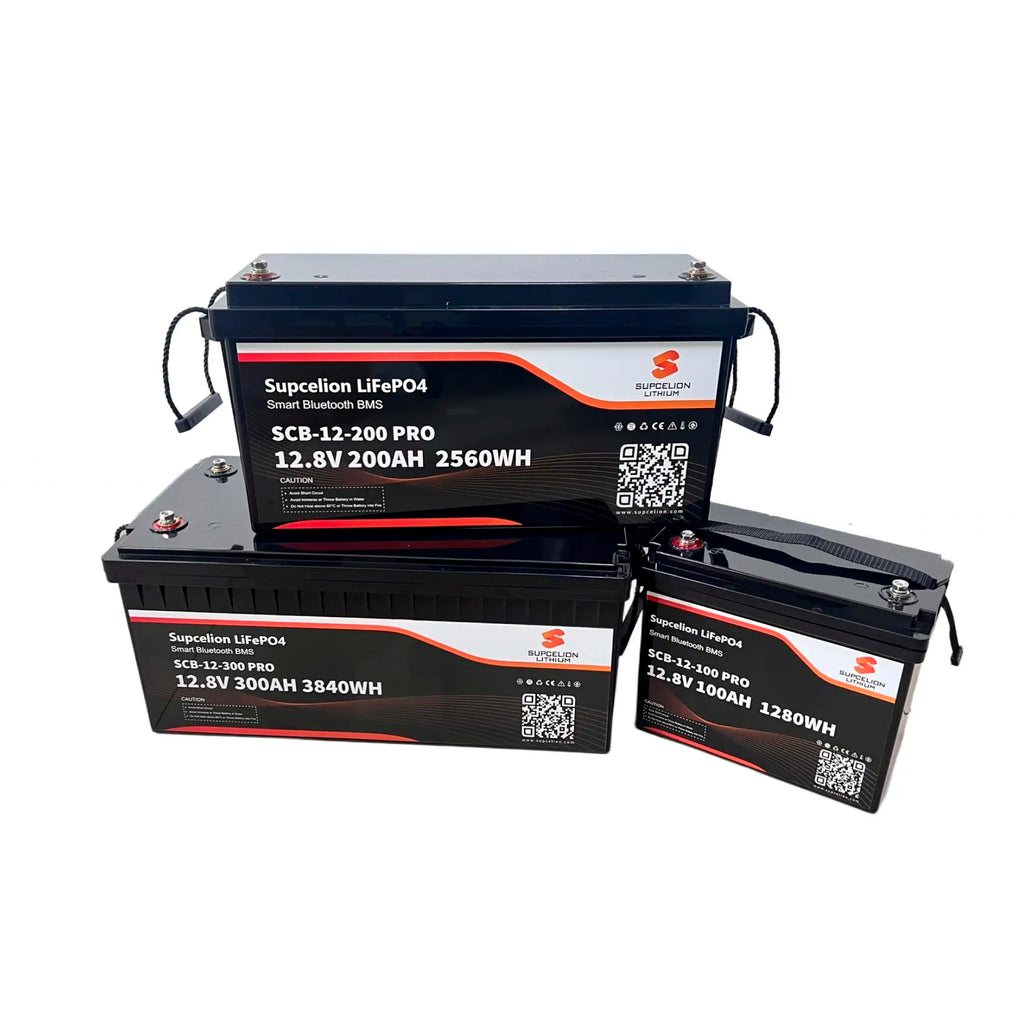 12V100AH PRO LiFePO4 4000-Cycle Li-ion Battery From Jiangxi Shipped Directly to EU Countries with Bluetooth and BM Protection