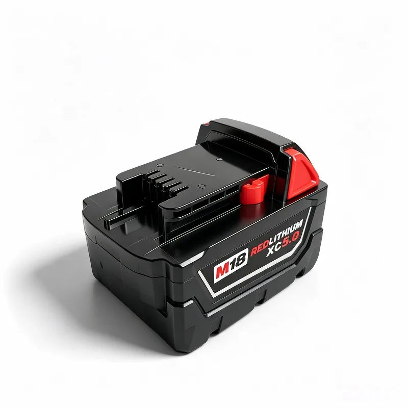 Milwau Genuine Replacement XC 5.0Ah Battery Compatible with Milwaukee Series Tools, Angle Grinders, Impact Wrenches