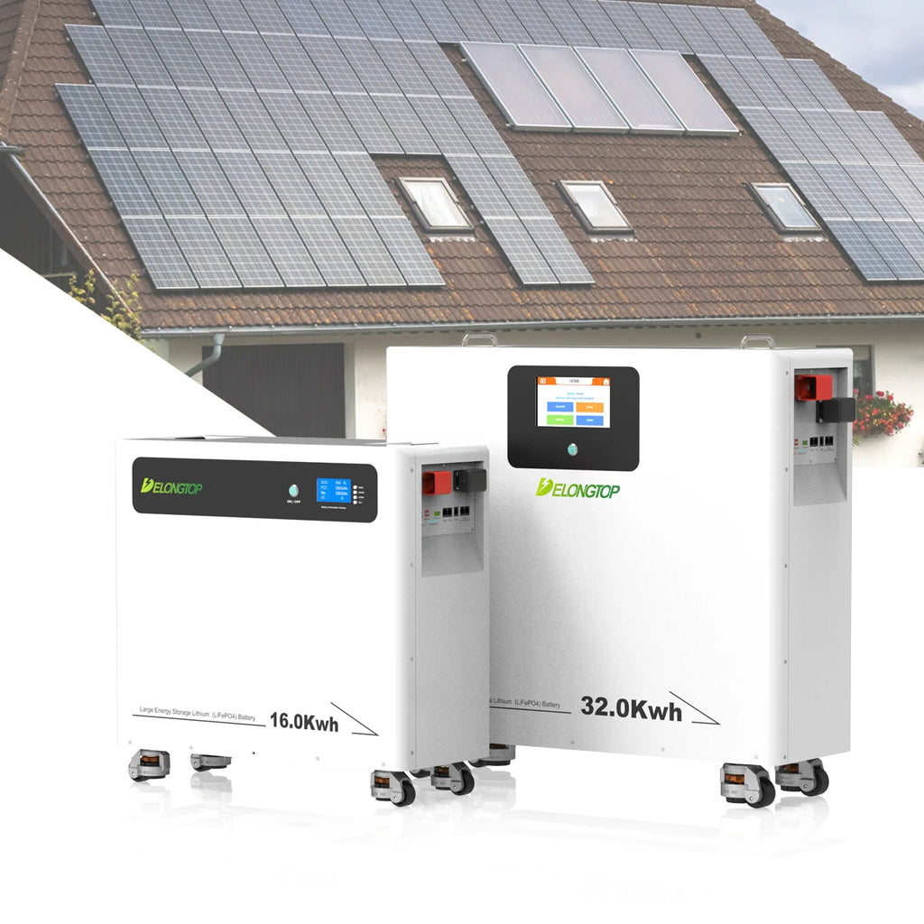 Portable 51.2V 15KWH 30KWH 32KWH Solar Lithium Battery Mobile Design Lifepo4 Deep Cycle Home Off-Grid/Backup Power 10 Year PRIME RJ SOLAR PH