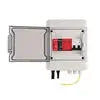 XIONGISOLAR Waterproof Plastic Solar PV Array 1000V 1 String Combiner Box Junction Box 1Input 1 Output for Solar Panel PRIME RJ SOLAR PH