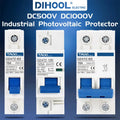 Solar PV MCB DC Circuit Breaker 1P/2P 500V 1000V Photovoltaic disconnect switch 10A 16A 20A 32A 40A 63A 100A 125A PRIME RJ SOLAR PH