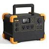 Wireless Charging Portable Power Station 1200W 614wh Mobile Outdoor Energy Storage Power Supply
