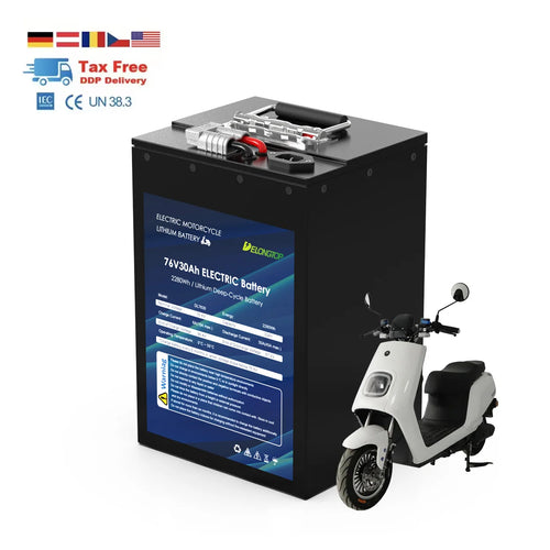 1kw 2kw 3kw 4kw Electric Ebike Bicycles Battery 72v 76.8V 25ah 30ah 50ah 80ah Lithium Battery for Automobile Scooter