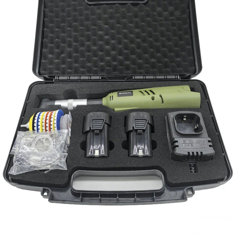 Cordless Electric Micro Angle Grinder 49pcs Tools Set Kit  Rotary Cutting Grinding Polishing Drilling 90 Degree Engraver PRIME RJ SOLAR PH