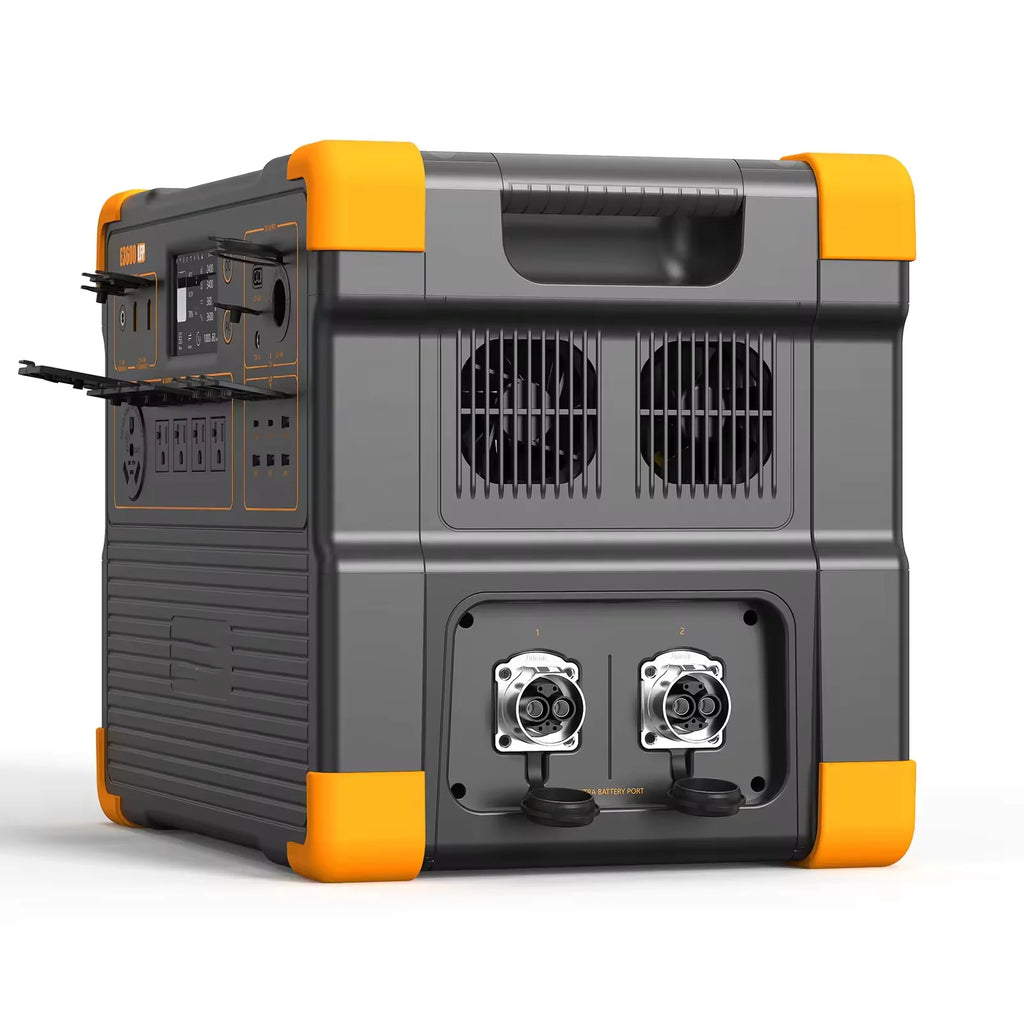 E3600LFP 3600W Portable Solar Generator 3072wh Solar Big Power Station with 120V 240V Split Phase Bonding for Home Storage PRIME RJ SOLAR PH