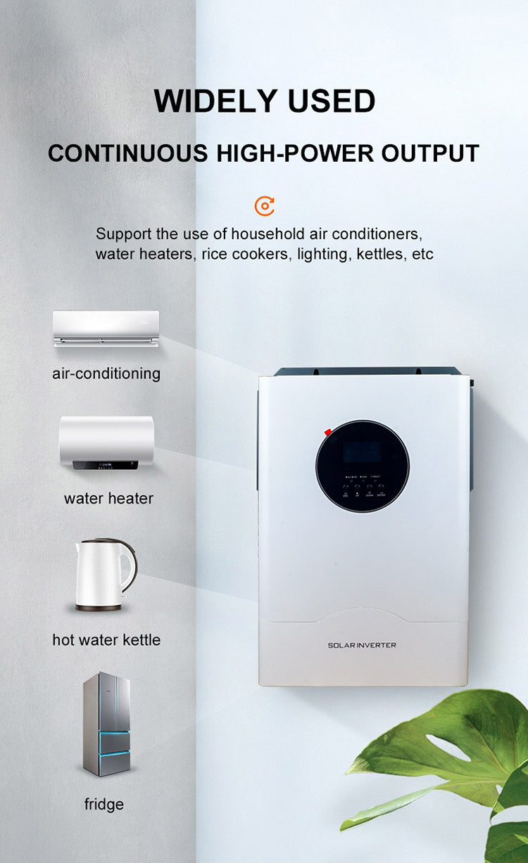 3KW 5KW 6KW 11KW Hybrid Solar Inverter Pure Sine Wave 220V 240V MPPT Solar Panel Inverter for Battery Home Off / Grid Tie System