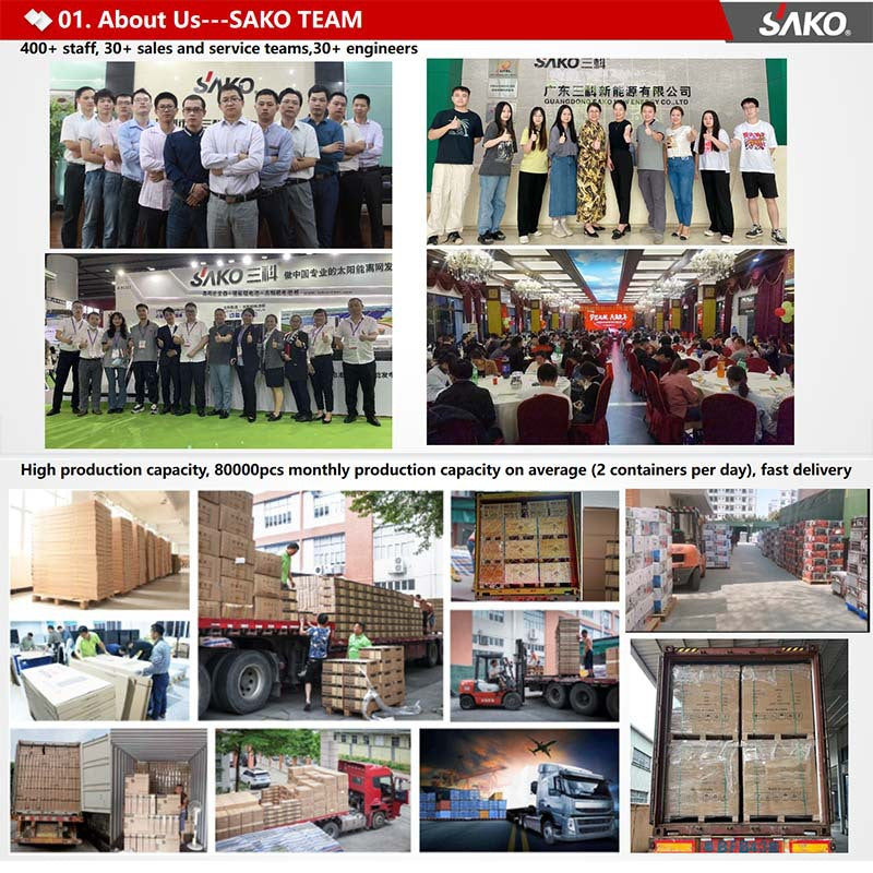 SAKO Hybrid Solar Inverter Pure Sine Wave Controller 1KW 2KW 3KW 4KW 6KW 10KW 80A 120A PV 400V DC On / Off Grid Tie Inverter