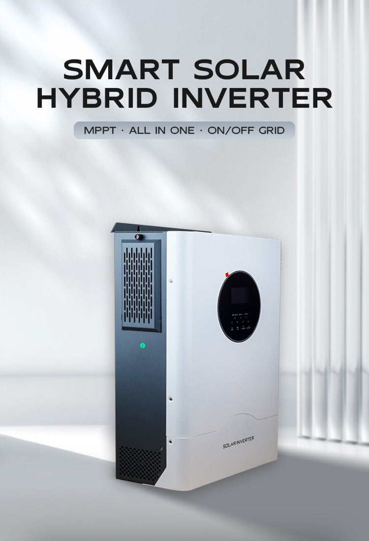 3KW 5KW 6KW 11KW Hybrid Solar Inverter Pure Sine Wave 220V 240V MPPT Solar Panel Inverter for Battery Home Off / Grid Tie System