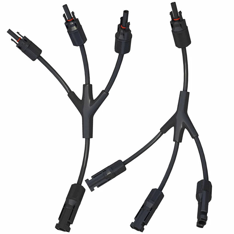 Solar PV Connector 2T 3T 4T 5T 6T Branch parallel connection 30A 1000V Electrical PV Panel Cable Connector