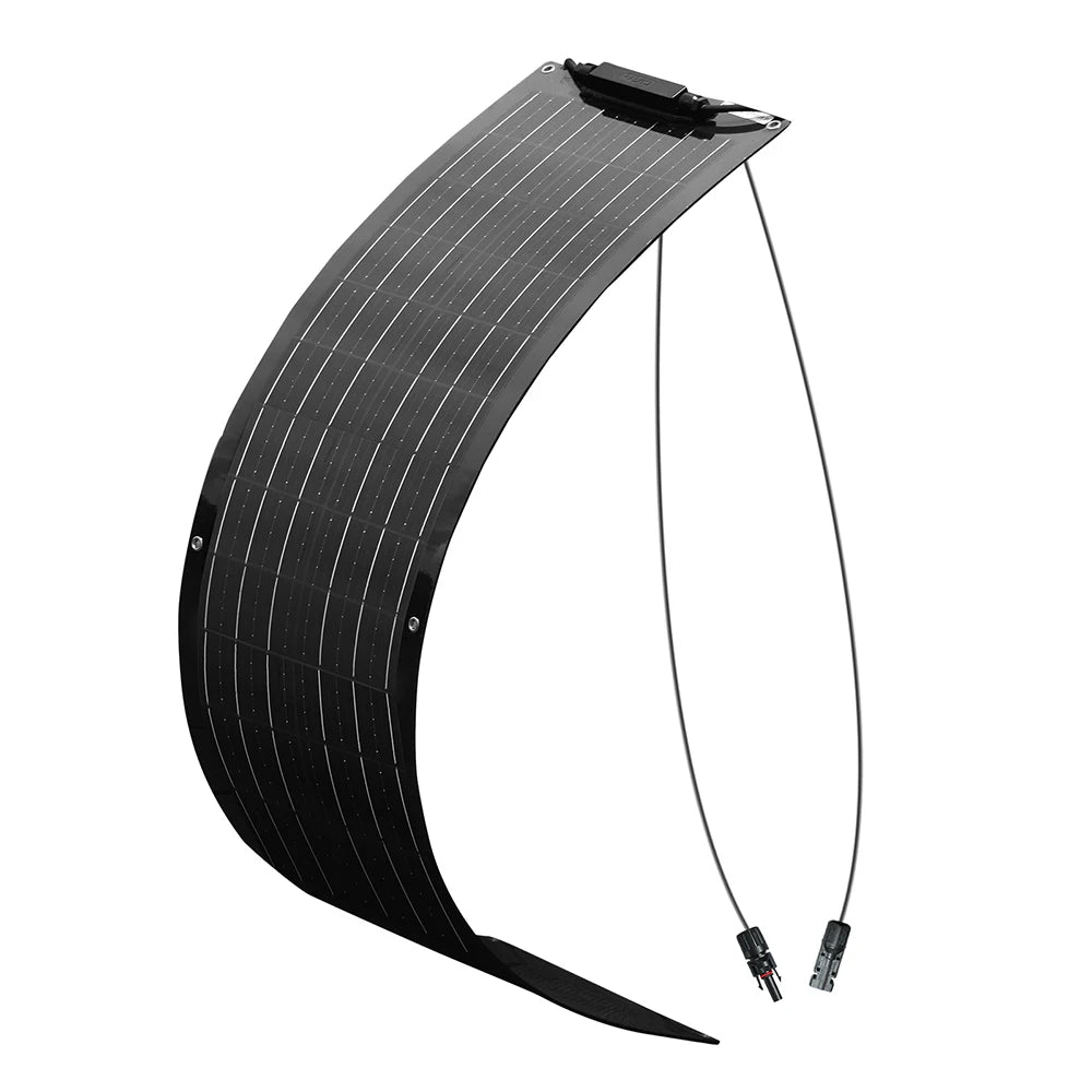WUZECK Flexible Solar Panel kit 50 Watt  PV Module 100 Watt 12V 24V Solar cable Cell home outdoor Car Boat Battery camping trip PRIME RJ SOLAR PH