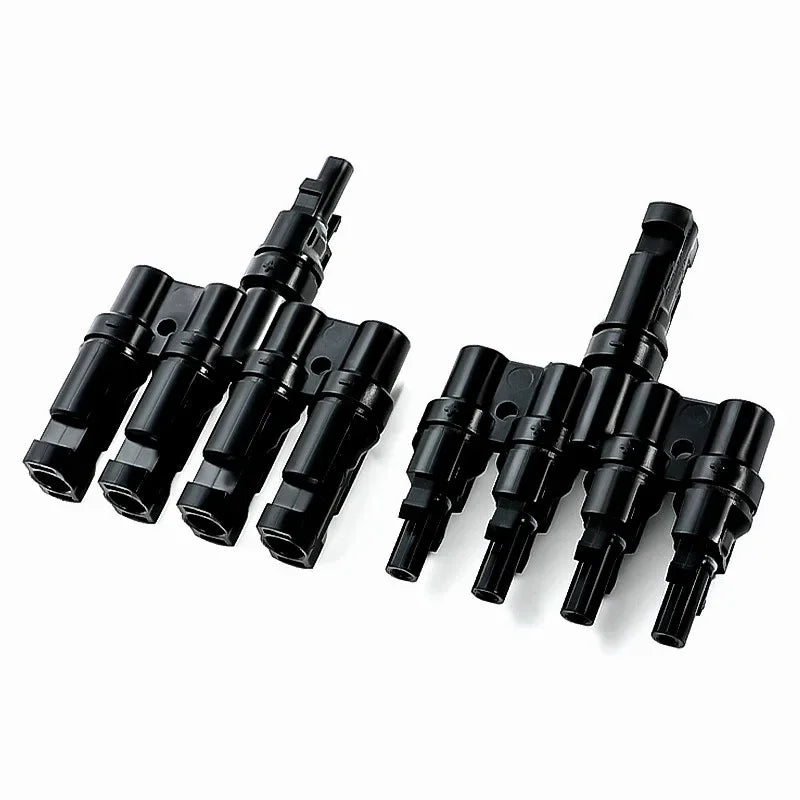 1 Pair T2/T3/T4/T5/T6 Male&Femal Branch PV Solar panel Cable Connectors 30A 1000V Electrical Photovoltaic Panel Wire Connector PRIME RJ SOLAR PH