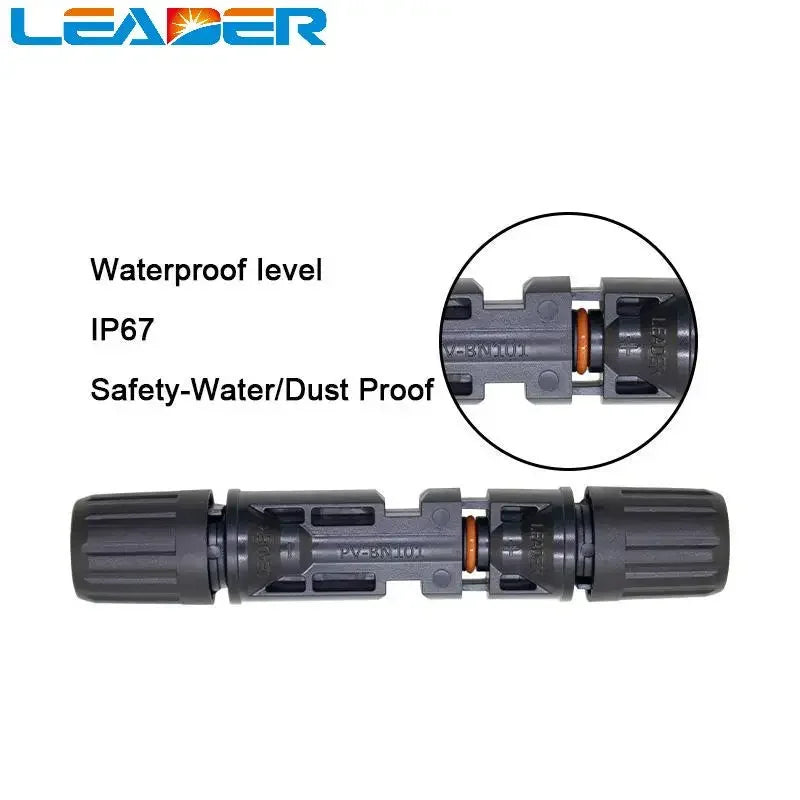 LEADER SOLAR 5 Pairs 25 Years Guarantee TUV Standard IP67 Pv Solar Connector for Solar Panels and Photovoltaic Systems PRIME RJ SOLAR PH