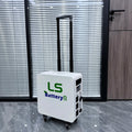 LS BATTERY 25.6V125AH 3kW Portable Power Station LiFePO4 Lithium 2kVA Inverter Outdoor Camping Solar Generator Off-Grid CE RoHS UN38.3 MSDS 5-Year Warranty