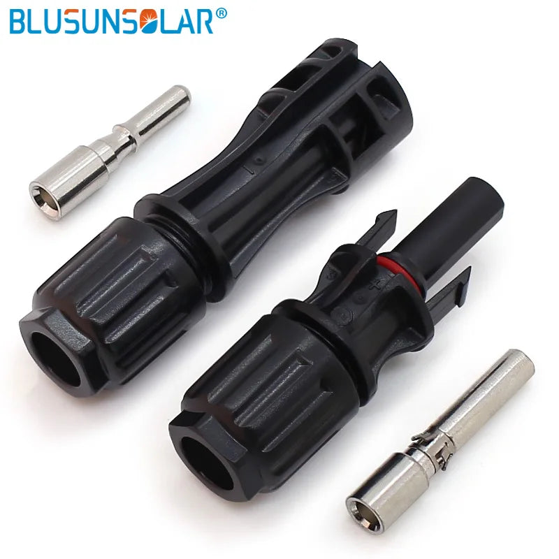 BLUSUNSOLAR SY-CP4A PV 1500V 30A Solar Connector 10mm 16mm 8AWG 6AWG Solid Terminals PV Cable UV Resistant CE