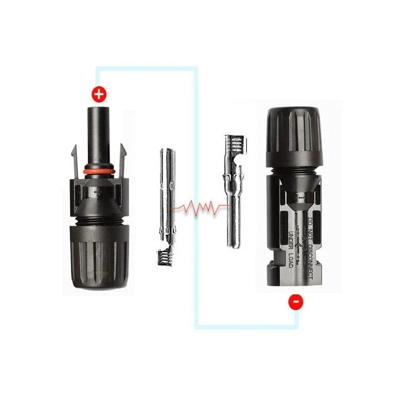 1PCS IP67 Solar Connectors with Waterproof Solar Panel Connector SOLAR PV Connector For Solar Cable 2.5/ 4/6mm2 PRIME RJ SOLAR PH
