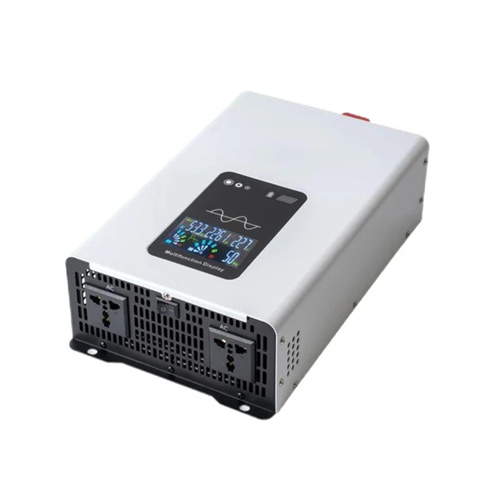 Pure Sine Wave Inverter 8000W 10000W 12000W DC 12V 24V 48V 60V 72V to AC 110V 220V Converter RV Vehicle Solar Inverter CE