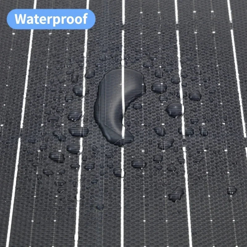 LUXUGLOW SEP-SP19 300W 600W Flexible Solar Panel 12V 24V 30A 60A Controller Camping RV Home Solar Power Bank CE FCC RoHS