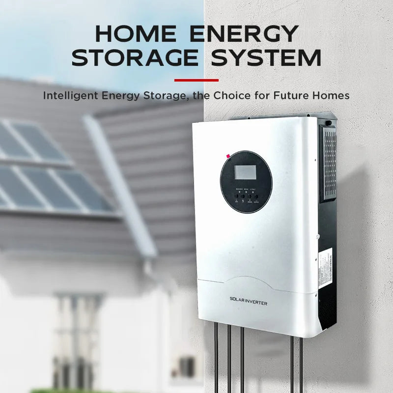 GD 3kW 5kW 6kW 11kW Hybrid Solar Inverter Pure Sine Wave 220V 240V MPPT Solar Panel On/Off Grid Tie Battery Home CE FCC RoHS