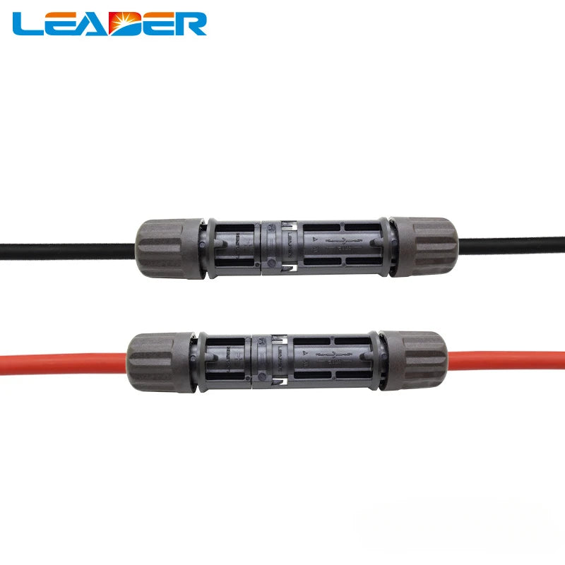 Solar Connector 30A 1500V DC IP68 Male Female PV Connectors 20 40 100 Pcs 2.5mm2 4mm2 6mm2 Solar Cable CE